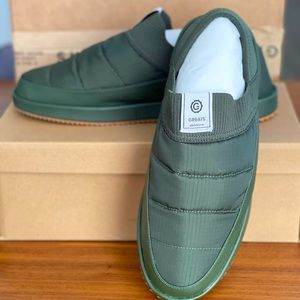 GREATS brand The Foster Slipper in the color cargo.